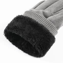 Winter Keep Warm Touch Screen Plus Velvet Inside Suede Mens Gloves Fashion Simple Cold Protection Thicken Man Outdoor Gloves