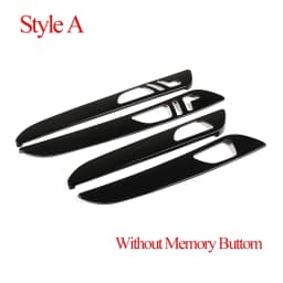 For Mercedes benz ML GLE GL Class GLS 320 400 Car Styling ABS Carbon Fiber Interior Door Decoration Panel Cover Trim Accessories