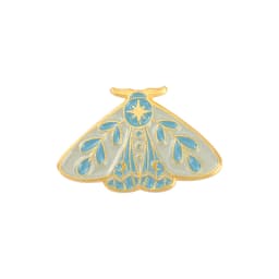 Moth Enamel Pin Moon Star Eye Leaf Animal Badges Brooches for Women Bag Hat Backpack Accessories Jewelry Gift for Friends