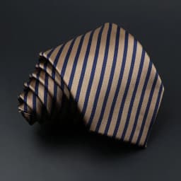 8cm New Fashion Stripe Men's Tie Classic Polyester Bright Necktie Business Meeting Formal Necktie Accessories Daily Wear Cravat