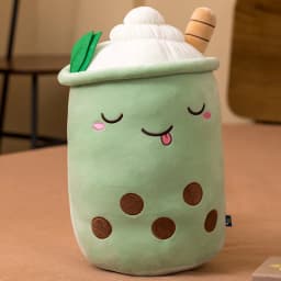 25-70cm Cartoon Fruit Bubble Tea Cup pillow stuffed soft Drink Apple Milk Tea back cushion fast food gifts for kids birthday