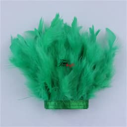 Fluffy Marabou Turkey Feathers Trims DIY Needlework Plumes On Ribbon Wedding Dress Accessories Decorative Feathers For Crafts