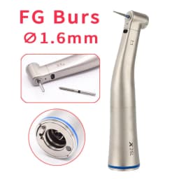 Straight Contra Angle Max X25L/X95L Dental Fiber Optic Contra Angle Low Speed Handpiece 1:1/1:5/20:1 high speed Air Turbine