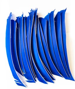 LW 50 Pcs Full Length (7-10 inch) Archery Fletches Natural Tureky Feathers Hunting Arrow Fletching for Bow DIY Accessories