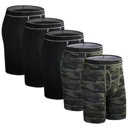 5Pcs Set Boxer Men Underpants Male Cotton Men's Panties Underwear Man Boxershorts Homme High Quality Underware Shorts