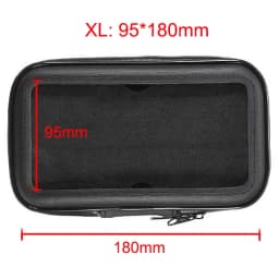 Waterproof Bicycle Phone Holder Case Bike Motorcycle Handlebar Cellphone Mount Bag GPS Mobile Phone Stand Bracket Cover