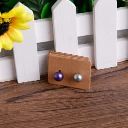100Pcs Blank Kraft Paper Ear Studs Earring Display Cards Mini Price Label Tag Jewelry Cards DIY Project Storage Cards
