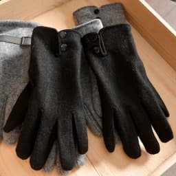 Men's Merino Wool Glove Liners Driving Touchscreen Compatible Gloves For Men Winter Outdoor Sports Warmth Breathable