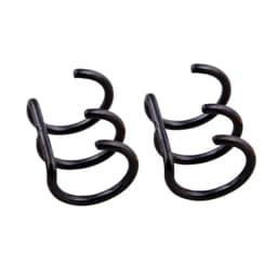 1Pcs/15 Pcs Stainless Steel Ear Cuff Helix Cartilage Clip On Wrap Earrings Fake Nose Ring Non-Piercing Adjustable Men Women