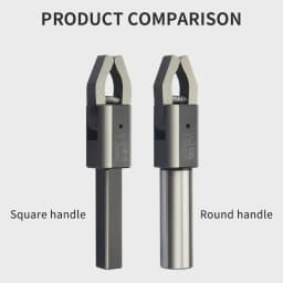 CNC Square Handle/Round Handle Automatic Puller For Lathe Puller LLQ-W16/W20/D20/W25/D25/D32 Cemented Carbide Puller 2-40/3-58mm