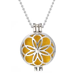 Tree of Life Aroma Diffuser Necklace Perfume Essential Oil Diffuser Aromatherapy Locket Pendant Necklace Fashion Jewelry