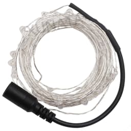 5M-50M LED String Lights Silver Copper Wire 12V Fairy Night Lamp for Chiristmas Garland Bedroom Light Indoor Wedding Decoration