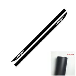For-KIA Stinger Auto Body Decor Vinyl Decal Carbon Fiber Racing Sport Stripes Auto Accessories Car Door Side Skirt Sticker