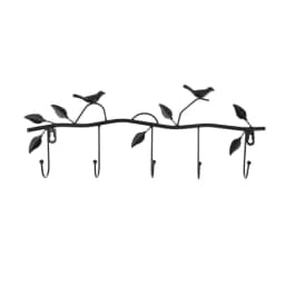 Birds Metal Wall Coat Rack and Hat Rack Multi-Function Mounted Hook Hangers For Livingroom Bedroom Decorative Hook Up Floor