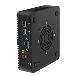 Fanless Industrial Mini PC Intel Celeron J1900 Quad Cores 4x USB Dual LAN 2x RS232 HDMI VGA WiFi Support Windows Linux