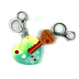 1 Set Creative Handmade Lovers Lock Keychain Epoxy Resin Mold Earrings Pendant Silicone Mould DIY Crafts Jewelry Necklace Mold