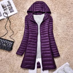 SEDUTMO Winter Duck Down Jackets Women Ultra Light Long Down Coat Spring Hoodie Puffer Jacket Slim Parkas ED876