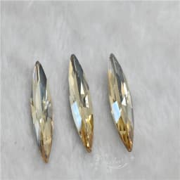 Navette Glass Crystal Pointback Color Rhinestone Strass Stones Clothing Crafts Jewelry Making 10mmX35mm 10mmx48mm 30pcs