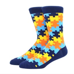 Male Tide Brand men cotton Socks Gradient Color summer Style long wedding sock Men's High Funny Happy Business Socks man sox