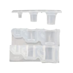 1 Set Real Mini Milk Bottle Goblet Cup Silicone Mold Epoxy Resin Molds Jewelry Tools