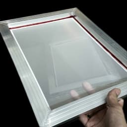 1Pc A3 Screen Printing Aluminum Frame 31X41Cm with White 43T Silk Print Polyester Mesh for High-Precision Printed Circuit Boa