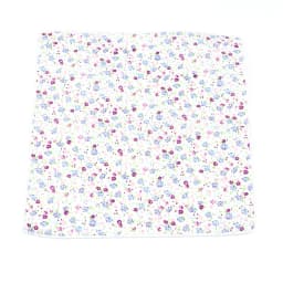 New Floral Pocket Square Gift Set Handkerchief 100% Cotton Hankie Printing Women&Men Casual Party Gift Tuxedo Bow Tie Accessory