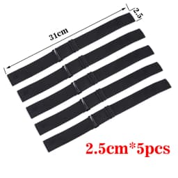 5Meters Width 1.5-4cm Black Elastic Band For Wigs Spandex Belt Trim Sewing/Ribbon Clothes Flex Sewing Material Elastic Wig Bands