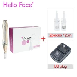 Dr. Pen M5 Wireless Derma Pen Professional Microneedle Pen Bayonet Needle Cartridges Wireless Derma Pen 0.25 mm needle length