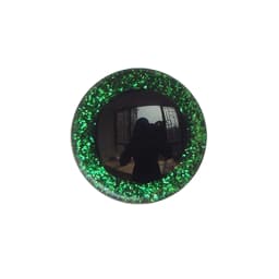 20pcs Big Plastic Safty Glitter Eyes For Toys Soft Animal DIY Doll Eye Toy Glass Clear 3D 9/10/12/14/16mm Fabric