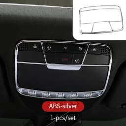 Silver Interior for Mercedes W205 AMG Coupe AMG C205 2 Doors C260 C300 C200 Mercedes C Class Accessories W205 Interior