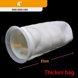 Mesh Micro Nylon(NMO)Filter Bags Fish Marine Sump Felt Pre Filter Sock Bag Corrosion Resistance Aquarium Accessories