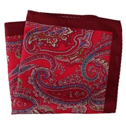 Tailor Smith New Arrival 30x30cm Big Size Handkerchief Men Fashion Chest Towel Paisley Floral Dot Soft Suit Hanky Pocket Squares