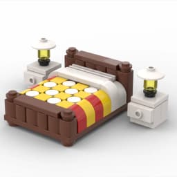 Compatible City MOC Building Blocks Bricks Parts House Furniture Kitchen Accessories Kits DIY Kids Toys Bed Sofa Piano Computer