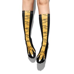 3D Funny Creative Chicken Foot Claw Women Socks Novelty Animal Toes Long Elastic Breathable Socks Women Men High Socks