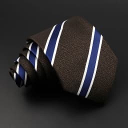 8cm New Fashion Stripe Men's Tie Classic Polyester Bright Necktie Business Meeting Formal Necktie Accessories Daily Wear Cravat