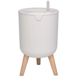 New Automatic Self-Watering Flower Pot With Water Level For Home Indoor Outdoor Garden Flower Pot With Wooden Bracket Home Decor