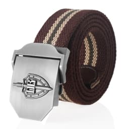 SupSindy Canvas Belt 3D Russian Border Guard Troop Metal Buckle Jeans Belts for Men CCCP Army Military Tactical Belts Male Strap