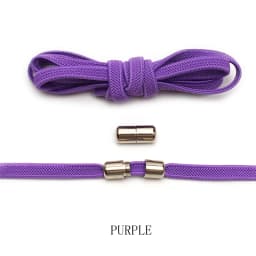 New Flat No Tie Shoelaces Elastic Metal Lock Shoe laces Special Creative Kids Adult Unisex Sneakers Shoelace Fast Lazy Laces