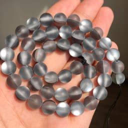 Matte Austria White Pink Crystal MoonStone Glitter Round Natural Loose Bead For Jewelry Making Diy Bracelet Necklace 6 8 10 mm