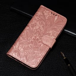 Lace Floral wallet Case for Xiaomi Redmi 9T 9AT 9A 9C 9 Redmi Note 11 10 Pro 9T 9 10T Poco M4 X4 X3 Pro 5G Leather Flip funda