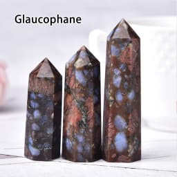 Runyangshi Crystal Point Prism Crafts Natural Stone Quartz Tower 36 Colors Energy Mineral Wand Home Decoration