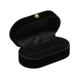 1 Pc Portable Double Rings Box Display Jewelry Gift Holder Wedding Engagement Ring Case Organizer for Women
