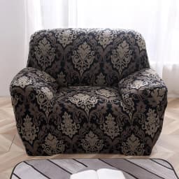string printed sofa chair slipcovers armchair decoration elastic spandex for living room sofa cover stretch floral printed