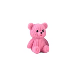 1Pcs Popular Plastic Teddy Bear Miniature Fairy Garden Easter Animal Figurines Party Gift Home Decoration Accessories