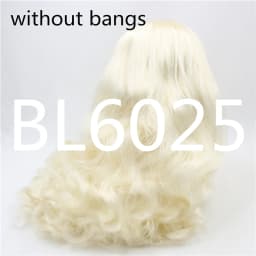 DBS blyth doll icy rbl scalp and dome wavy hair wig for DIY custom green hair purple hair blonde hair anime toy
