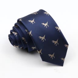 New Mens Polyester Jacquard Ties Casual Slim 6CM Insect Shiba Inu Car Cartoon Neckties For Wedding Business Suits Neck Accessory