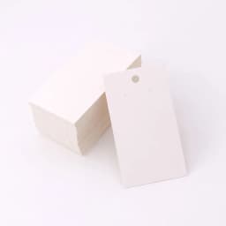 50pcs 5x9cm Earring Display Card Earring Card Holder Blank Kraft Paper Tags Ear Studs