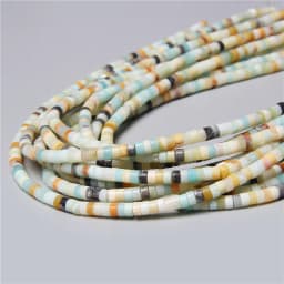 4x2mm Natural Flat Disc Round Stone Crystal Jades Spacer Beads Charm Jewelry Making Handmade Bracelet Necklace Earring Accessory
