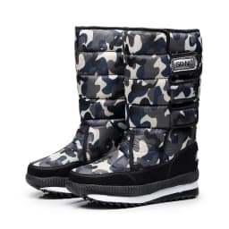 Women Snow Boots Platform Winter Boots Thick Plush Waterproof Non-slip Boots Fashion Women Winter Shoes Warm Fur Botas Mujer