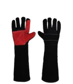 Anti-bite Safety Gloves For Dog Cat Reptile Glove Long Leather Pets Grasping Biting Protective Glove Gardening Work Train Gloves